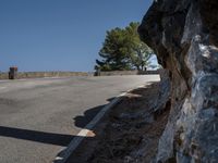 Mallorca Parking Lot in Natural Landscape