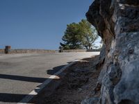 Mallorca Parking Lot in Natural Landscape