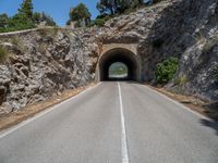 Mallorca Road: European Landscape with Clear Sky