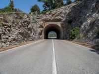 Mallorca Road: European Landscape with Clear Sky