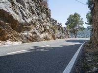 Mallorca Road Landscape Clear Sky 002