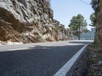 Mallorca Road Landscape with Clear Sky