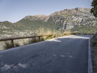 Scenic Road in Mallorca: Exploring the Mountain Landscape