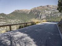 Scenic Road in Mallorca: Exploring the Mountain Landscape