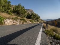 Mallorca Scenic Road Over Ocean and Mountain #003