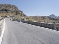 Scenic Road in Mallorca, Spain