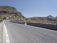 Scenic Road in Mallorca, Spain