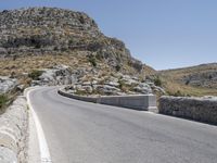 Scenic Road in Mallorca, Spain