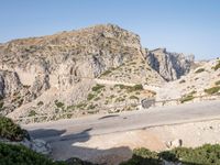 Mallorca Spain Coastal Mountain Road