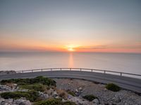 Mallorca, Spain: Coastal Road Along the Cliff