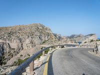 Coastal Road in Mallorca, Spain: A Scenic Drive Along the Mediterranean