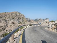 Coastal Road in Mallorca, Spain: A Scenic Drive Along the Mediterranean