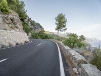 Mallorca Spain Coastal Road with Ocean Views 003