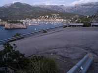 Dawn on Coastal Road in Mallorca, Spain