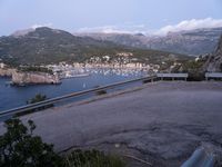 Dawn on Coastal Road in Mallorca, Spain