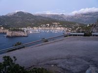 Dawn on Coastal Road in Mallorca, Spain