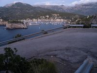 Dawn on Coastal Road in Mallorca, Spain