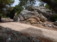 Mallorca, Spain: A Scenic Dirt Road Through the Landscape