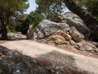 Mallorca, Spain: A Scenic Dirt Road Through the Landscape