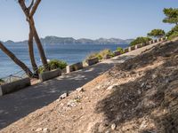 Mallorca, Spain: High Asphalt Road with Coastal Views 002