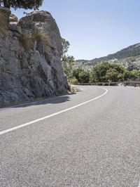 Mallorca, Spain Mountain Road 001