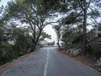 Road Landscape in Mallorca, Spain with Mountains - 002