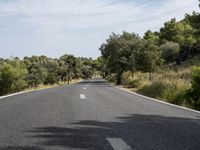 Mallorca Spain Rural Road Landscapes 001