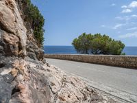 Scenic Coastal Road in Mallorca, Spain