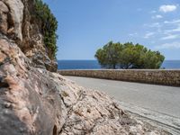 Scenic Coastal Road in Mallorca, Spain