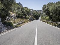 Straight Road in Mallorca, Balearic Islands 001