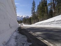 Scenic Drive in Mammoth Lake, California