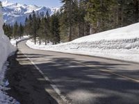 Scenic Drive in Mammoth Lake, California