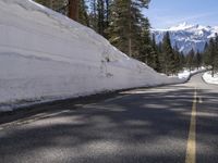 Scenic Drive in Mammoth Lake, California