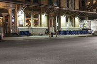 Manhattan Architecture: Illuminated by Street Lights