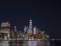 Manhattan Cityscape: Reflections on the Water