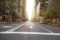 Manhattan Cityscape: Yellow Taxi in New York