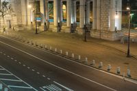 Manhattan: Dark Elevated Road at Night