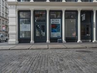 Manhattan Daytime: City Street Facade