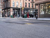 Manhattan Downtown: Storefronts and Low Buildings
