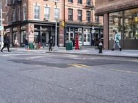 Manhattan Downtown: Storefronts and Low Buildings