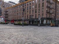 Gloomy Day in Manhattan: Grey Skies and Classic Architecture