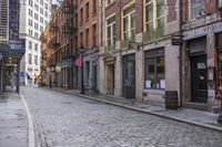 the cobblestone streets of this city are one way - to - run, and one way