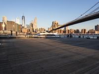 Manhattan Night: Cityscape and River View