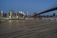 Manhattan at Night: Overlooking the Cityscape