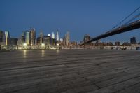 Manhattan at Night: Overlooking the Cityscape