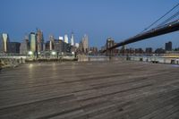 Manhattan at Night: Overlooking the Cityscape