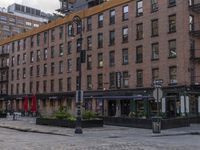Manhattan Residential Area: A Building Amongst the Cityscape