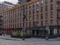 Manhattan Residential Area: A Building Amongst the Cityscape