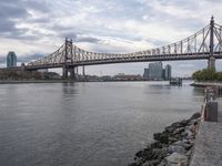 Manhattan Skyline at Dawn over the New York City River