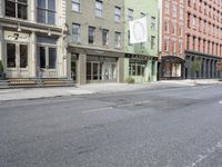Manhattan Storefronts in a Residential Area